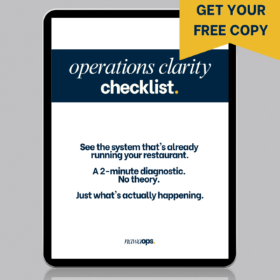 Operations Clarity Checklist - Free Download