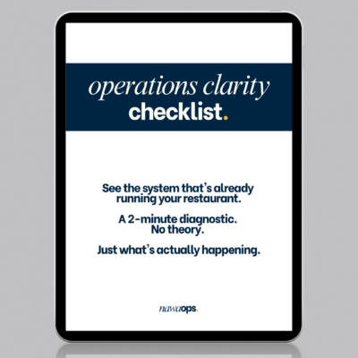 Operations Clarity Checklist - Free Download
