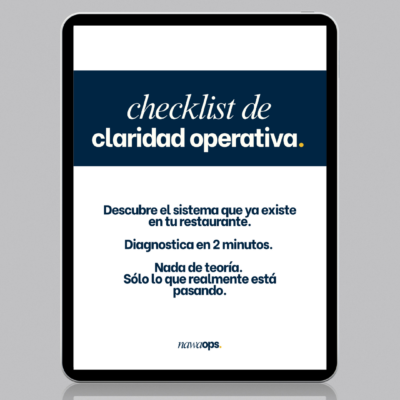 Checklist de Claridad Operativa - Descarga Gratuita